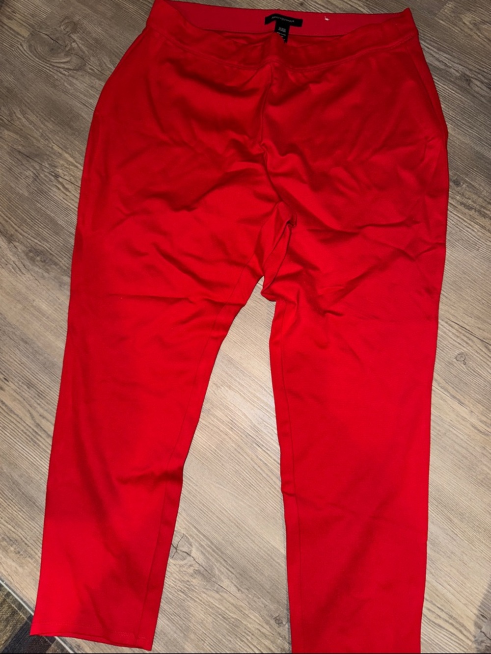 Ashley Stewart Vibrant Red Pants